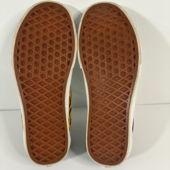 Vans Samurai Rising Old Skool Skate Shoes Flame Skull - Boys size 4.5 - Picture 7 of 13